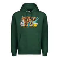Sports Green pt physical therapist western Premium Hoodie - NancyCooperArtShop