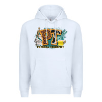 White pt physical therapist western Premium Hoodie - NancyCooperArtShop