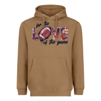 Toasted Coconut football love of the game Heavyweight Hoodie - JahusDesignShop