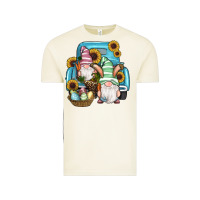 Vintage Arctic Easter Gnomes Egg Sunflowers Truck Vintage Tee - RanaPortraitStore
