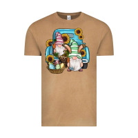 Vintage Camel Easter Gnomes Egg Sunflowers Truck Vintage Tee - RanaPortraitStore