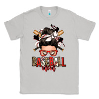Moon Dust baseball mom messy bun Classic Tee - Zillion Design Studio