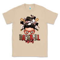 Mushroom baseball mom messy bun Classic Tee - Zillion Design Studio