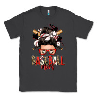 Smoke baseball mom messy bun Classic Tee - Zillion Design Studio