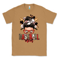Toasted Coconut baseball mom messy bun Classic Tee - Zillion Design Studio