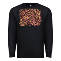 Black leopard with pink glitter Premium Sweatshirt - Artiststas