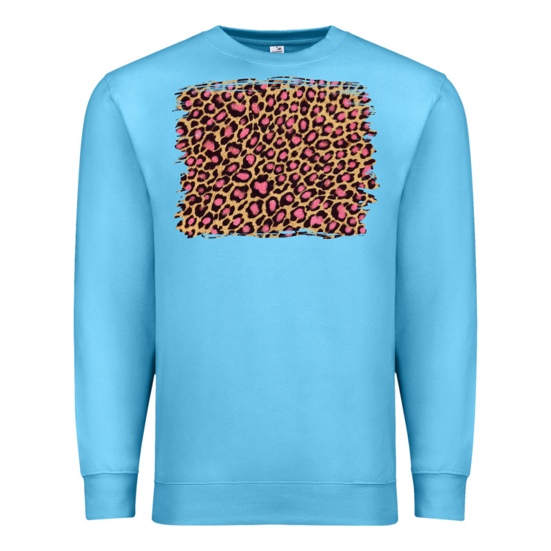 Leopard With Pink Glitter Premium Sweatshirt by Artiststas | Teevron