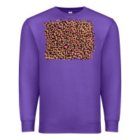 Purple leopard with pink glitter Premium Sweatshirt - Artiststas