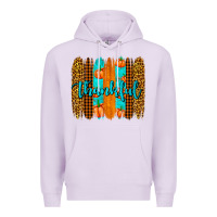 Lilac thankful brushstrokes Premium Hoodie - AdoDesignShop