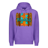 Purple thankful brushstrokes Premium Hoodie - AdoDesignShop