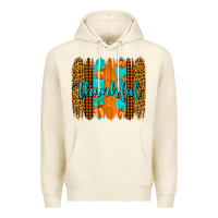 Tofu thankful brushstrokes Premium Hoodie - AdoDesignShop