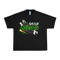 Black little sister biggest fan soccer Urban Heavy Tee - Zillion Design Studio