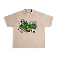 French Oak little sister biggest fan soccer Urban Heavy Tee - Zillion Design Studio