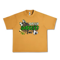Peanut Butter little sister biggest fan soccer Urban Heavy Tee - Zillion Design Studio