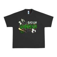 Pigment Black little sister biggest fan soccer Urban Heavy Tee - Zillion Design Studio