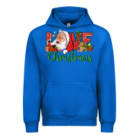 Cobalt Love Christmas With Santa Urban Hoodie - BundleAndBundleShop