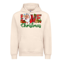 Sandshell Love Christmas With Santa Urban Hoodie - BundleAndBundleShop