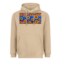 Mushroom armed forces day sunflower Heavyweight Hoodie - Artiststas
