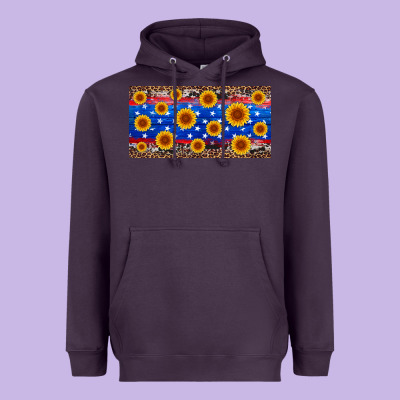 Armed Forces Day Sunflower Heavyweight Hoodie Designed By Artiststas