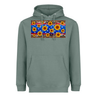 Sage armed forces day sunflower Heavyweight Hoodie - Artiststas