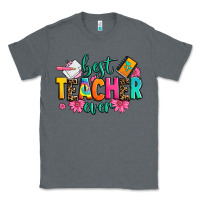 Charcoal Heather best teacher ever Classic Tee - Zillion Design Studio
