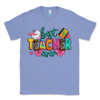 Colony Blue best teacher ever Classic Tee - Zillion Design Studio