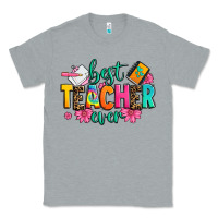Heather Grey best teacher ever Classic Tee - Zillion Design Studio