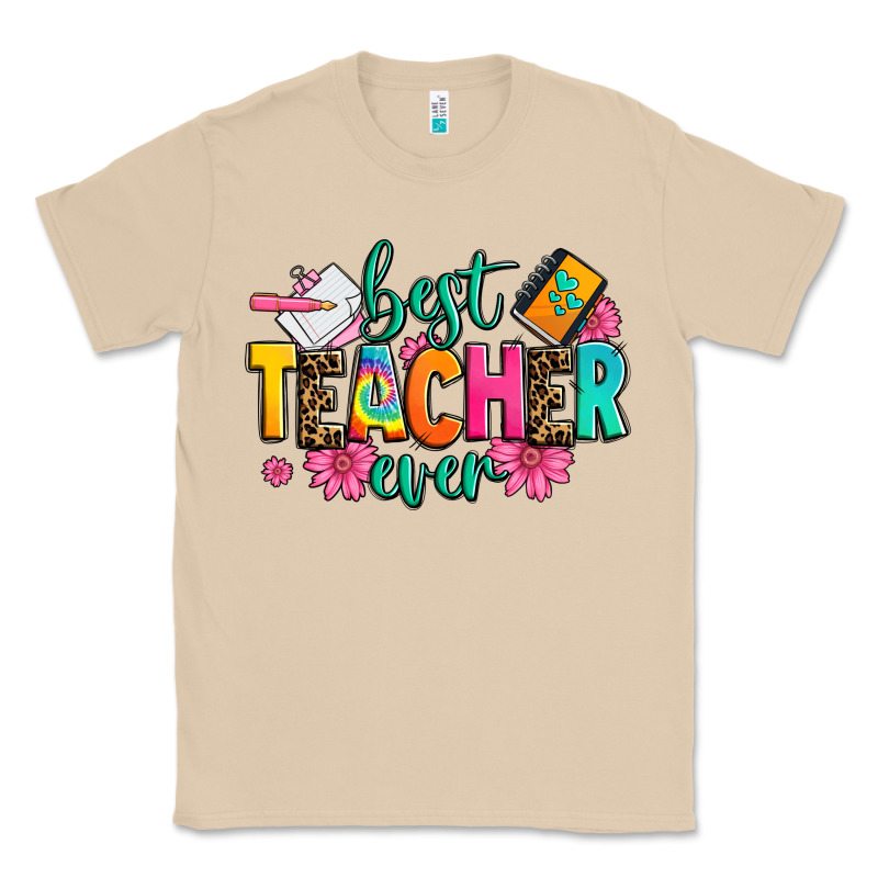 Best Teacher Ever Classic Tee by Zillion Design Studio | Teevron