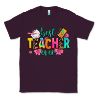 Plum best teacher ever Classic Tee - Zillion Design Studio