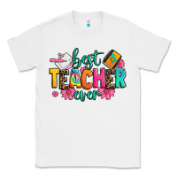 White best teacher ever Classic Tee - Zillion Design Studio