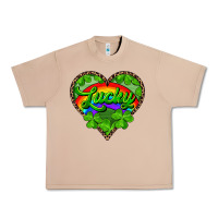 Burro lucky heart with leopard Urban Heavy Tee - RanaPortraitStore