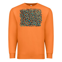 Carrot leopard with turquoise glitter Premium Sweatshirt - Artiststas