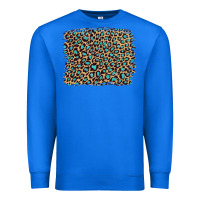 True Royal leopard with turquoise glitter Premium Sweatshirt - Artiststas