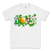 St.patrick's Nurse Love Heart Stethoscope Classic Tee | Teevron