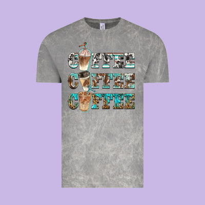 Western Coffees Vintage Tee Designed By Barkaloodesign