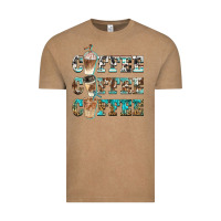 Vintage Coffee western coffees Vintage Tee - BarkalooDesign