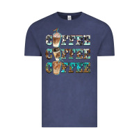 Vintage Denim western coffees Vintage Tee - BarkalooDesign