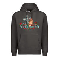 Smoke she will not fail psalm christian cross pray Premium Hoodie - NancyCooperArtShop