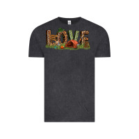 Vintage Black love camping Vintage Tee - texasbilliewilder