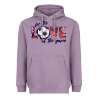 Lavender soccer love of the game Heavyweight Hoodie - JahusDesignShop