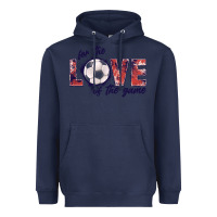 Navy soccer love of the game Heavyweight Hoodie - JahusDesignShop