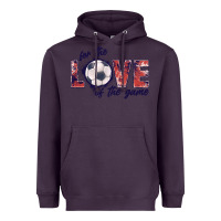 Plum soccer love of the game Heavyweight Hoodie - JahusDesignShop