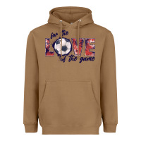 Toasted Coconut soccer love of the game Heavyweight Hoodie - JahusDesignShop