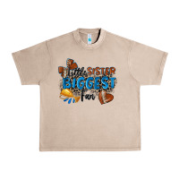 French Oak little sister biggest fan football Urban Heavy Tee - Zillion Design Studio