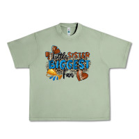Oil Green little sister biggest fan football Urban Heavy Tee - Zillion Design Studio