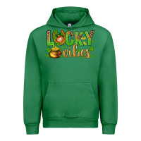 Emerald St. Patricks day lucky vibes Urban Hoodie - BundleAndBundleShop