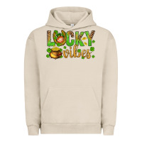 Pigment French Oak St. Patricks day lucky vibes Urban Hoodie - BundleAndBundleShop