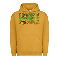 Pigment Peanut Butter St. Patricks day lucky vibes Urban Hoodie - BundleAndBundleShop