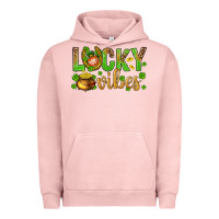 St. Patricks Day Lucky Vibes Urban Hoodie | Teevron