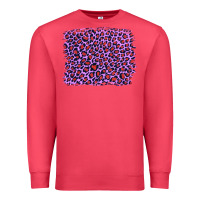 Cardinal lilac leopard with red glitter Premium Sweatshirt - Artiststas
